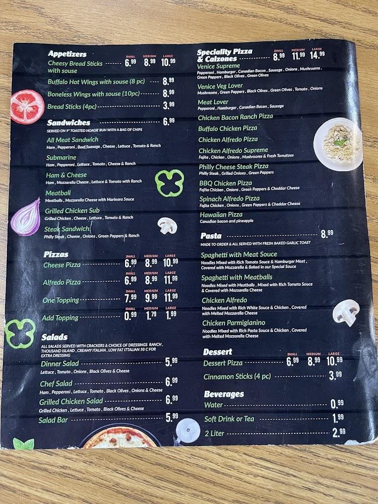Venice Pizza Menu image 4